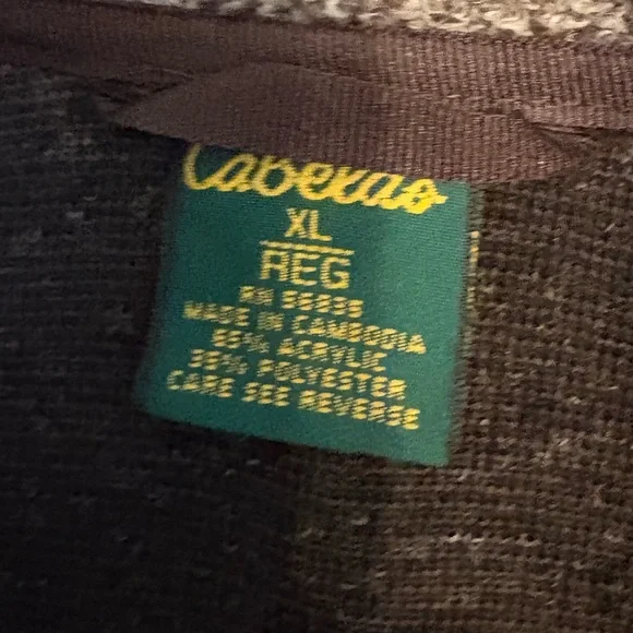 🔥 NWT Vintage Cabela’s Berber Fleece Jacket | Men’s XL | Rugged Outdoor Classic - Picture 6 of 16